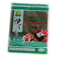 China Roasted Alga Sushi Yaki Nori Seaweed 10 Sheets factory