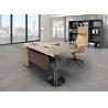China Simple Line Design Melamine Office Furniture Executive Desk Beautiful Appearance factory