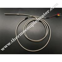 China Stainless Steel Sheathed Dia 1.0mm 1.5mm 3.0mm 6.0mm Type K/j/n Probe Type Thermocouple factory