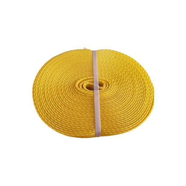 Quality 1t - 12t Polyester Webbing Roll Webbing Sling Belt Material For Lifting for sale