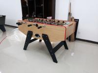 China Professional France Football Table With Wood Scorer / Telescopic Rods CE Approved factory