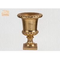 China Classic Fiberglass Urn Planters Homewares Decorative Items Wedding Centerpiece Table Vases for sale