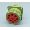 China Green Type 2 Deutsch 9 Pin J1939 Male Plug Connector with 9 PCS of Pins factory