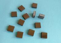 Buy cheap Tips Square PCD Cutting Tool Blanks Diamond And Tungsten Carbide Brazed from wholesalers