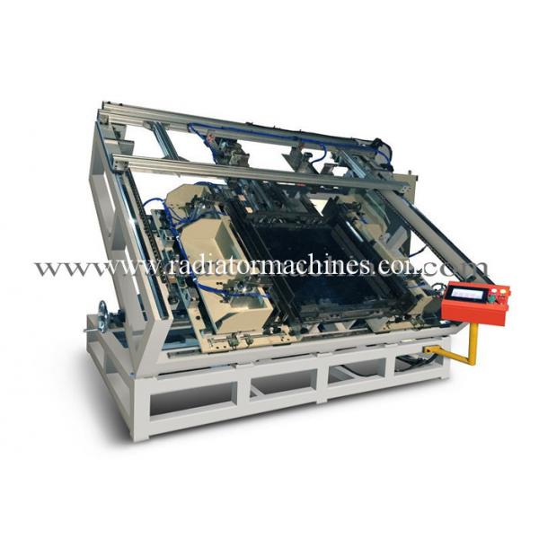 Quality Semi-automatic Aluminum Radiator Core Builder Machine for 1 to 4 Rows for sale