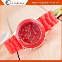 China Geneva Silicone Watch Silicon Watches Unisex Watch Jelly Watch Kids Watch Boys Girls Watch factory