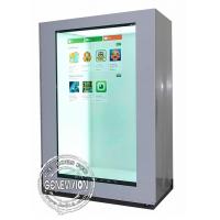 Quality 15 Inch Landscape And Portrait Transparent Display Monitor , USB Update for sale