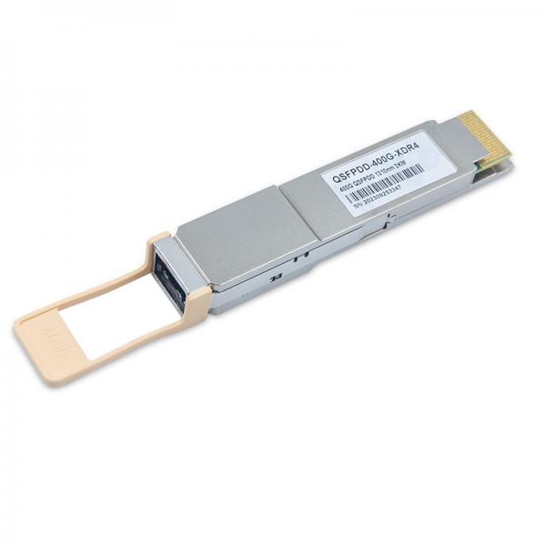 Quality 400GBASE XDR4 QSFP-DD 400G Optical Transceiver MTP MPO-12 2km Over SMF Transceiver Module for sale