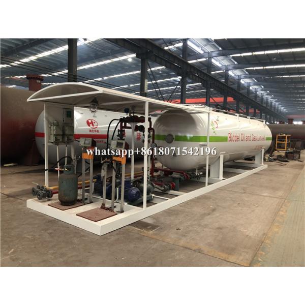 Quality 10 Tons Transporting Large Propane Tanks New Condition Gas Mobile Filling Station for sale