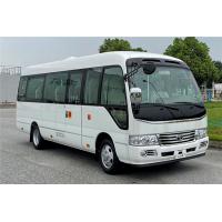 Quality Toyota Coaster 11-seater tourist bus business reception bus gasoline rear drive for sale