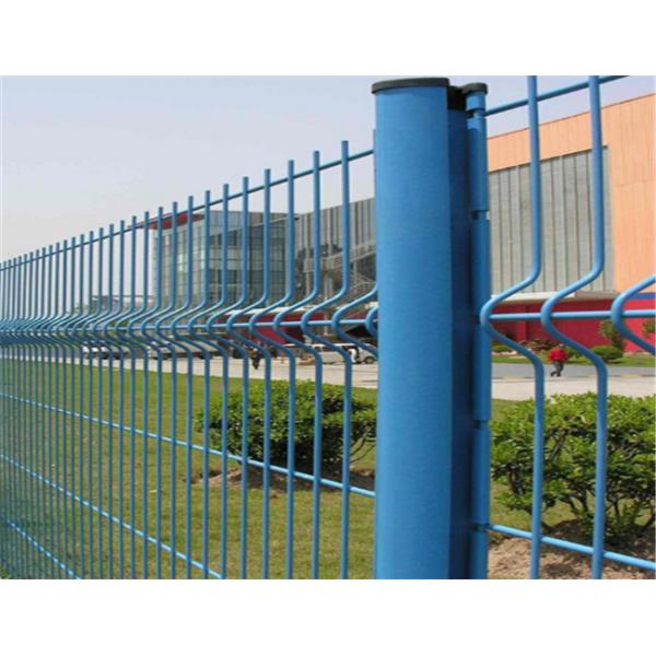Quality Powder Coated Wire Mesh Fence , Welded Mesh Fencing For Safe Protection for sale