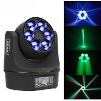China MINI Led Moving Head Light 6x10w RGBW Bee Eyes 4 In1 Party Dj Disco Effect factory