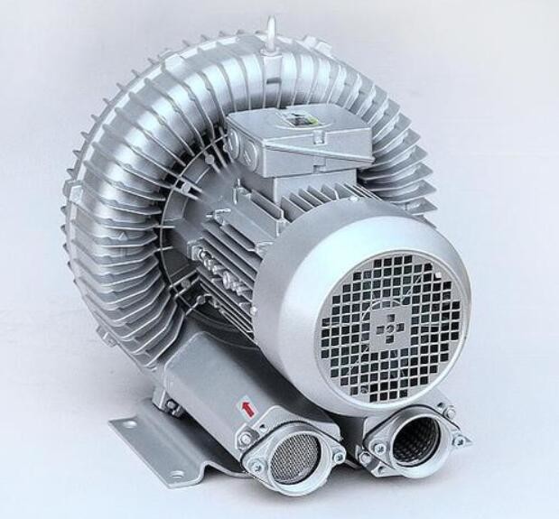 China 50 / 60Hz 4.3kw Silver Turbine Air Blower , Industrial Air Blower For Package Machine factory