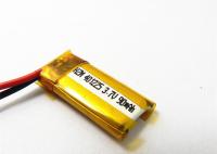 China 401235 3.7v 90mah Mini Lithium Polymer Battery For Cellular Phone Interphone factory
