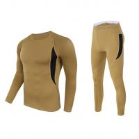 China Soft Fleece Fitness Set For Cycling Cold Weather Underwear Set factory