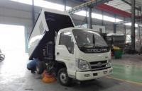 China Mini Broom Road Sweeper Truck 4m3 3m3 Forland RHD LHD Street Sweeper Machine factory