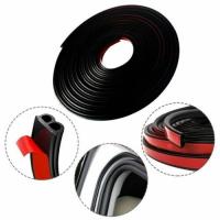 China Engine Cover Edge Trim Noise Car Door and Window Rubber Strip Seal with Custom Color for sale