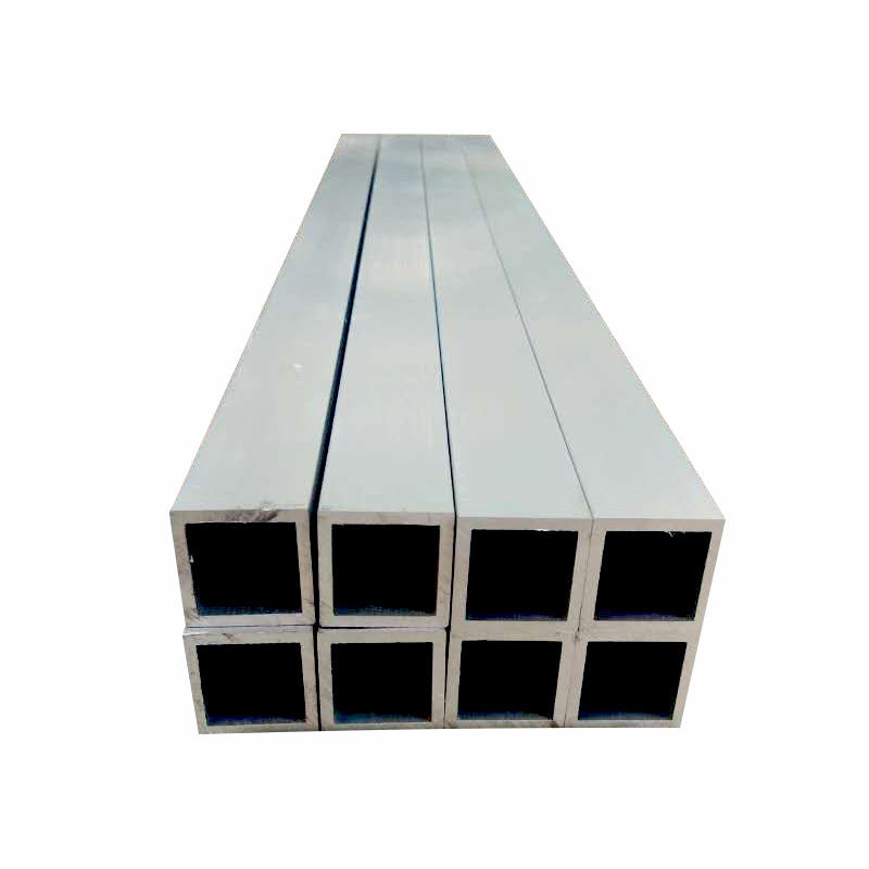 China T3 - T8 Thin Wall Aluminum Pipe Tube Anodized Rectangular SGS factory