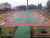 Buy cheap Polyurethane Material Multifunctional Rubber Sport Court Flooring Purple Or from wholesalers
