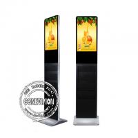 China 21.5'' Standing Floor Advertising Player AC 110V~240V With Stand Alone Version And Holder factory