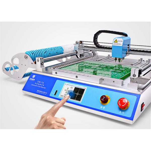 Quality Desktop CHMT36 SMT SMD LED Pick And Place Machine 29 Feeders Chip Mounter for sale