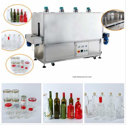 Quality High Temperature Bottle Drying Machine Oem Service 12 Months Warranty for sale