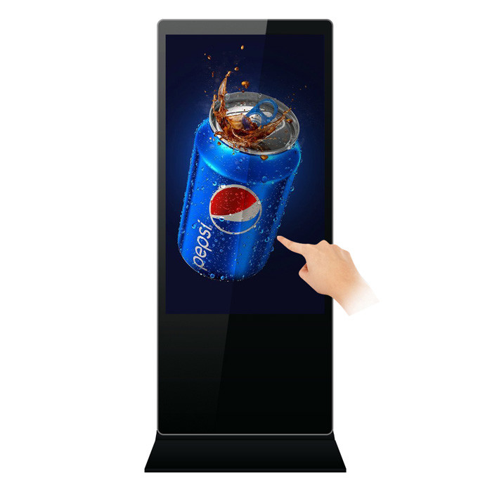 China 1920X1080P Touch Screen Kiosk 55 Inch Multi Touch PC LED Backlight factory