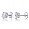 China Korea style 10mm earring women new design fashion shiny crystal sud earrings factory