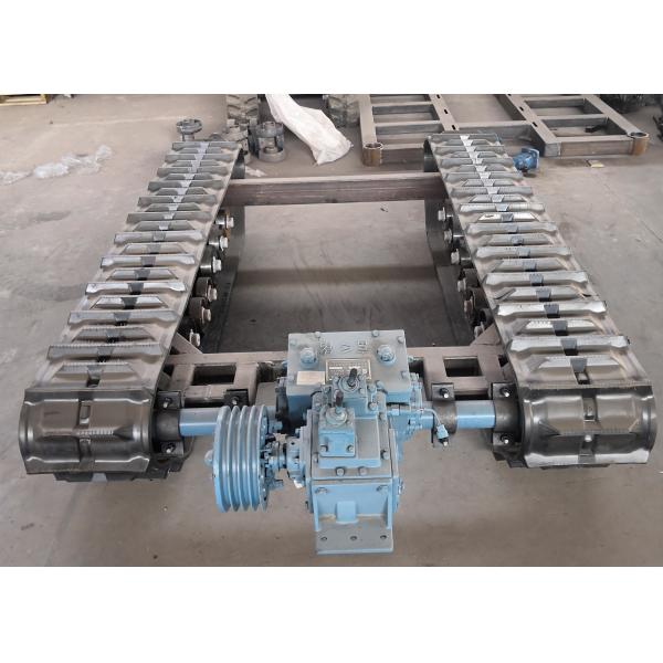 Quality 720mm Width Steel Rubber Crawler Track Undercarriage Customized Design Size for sale