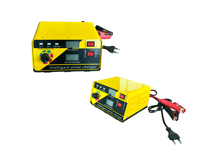 China Paulse Repair Motor Battery Charger Max Current To 20A Lithium LED LCD Digital Display Industial Battery Charger factory
