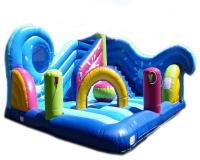 China 5 In 1 Combi Air Sewing Pvc Inflatable Amusement Park With 1 Year Warranty factory