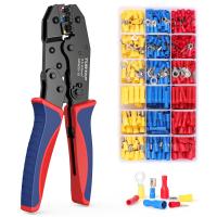 Quality Alloy Multipurpose Crimping Pliers Set , Portable Terminal Kit With Crimping for sale