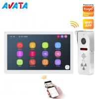 China HD 10 Inches video door Intercom System Home Security Intercom wireless video intercom system for home factory