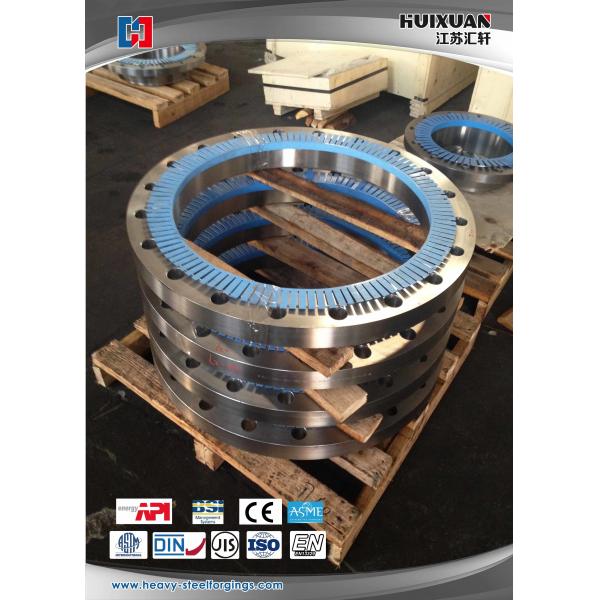 Quality Heat Treatment Forged Steel Flanges Custom For Engineering Machinery for sale
