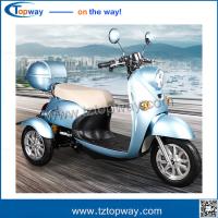 China electric chinese mini closed passenger electric tricycle 48v 600w motor power factory