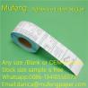 China Hot Melt Glue Adhesive Sticker Roll Direct Tehrmal Label With Blue Glassin factory