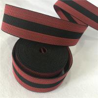 China Custom Lounge Chair Webbing Replacement , Red Chair Seat Webbing Straps factory