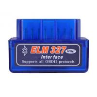 China Mini ELM327 V1.5 OBD2 Mini Obd2 Scanner Blue IOS Android System Supported factory