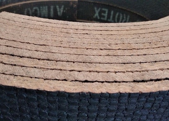Quality Tractor Flexible Non Asbestos Woven Brake Lining Roll for sale