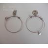 China Women fashion jewelry charm pendant chain bracelet wholesale factory
