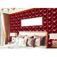 China 3D Effect Modern Removable wallpaper popular For House Wall , square modern design wallpaper factory