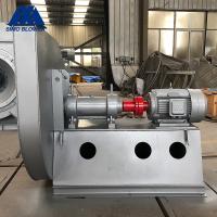 China Q235 V-Belt Driven High Temperature Kilns Cooling Centrifugal Flow Fan Blower factory