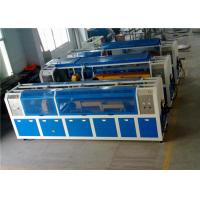 China Plastic / WPC Profile Extrusion Line , Low Noise PVC Door Making Machine for sale