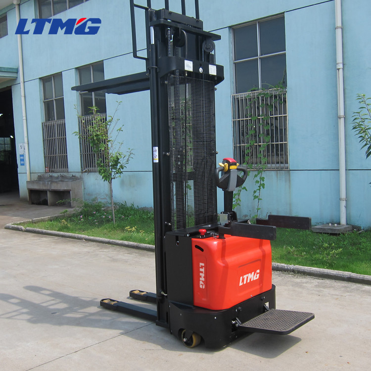 China Euro Standard Warehouse Stacker Forklift , Electric Pallet Jack Stacker 2000kg Capacity for sale