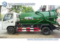 China Sewage Suction Tanker Truck , Sewage Disposal drainage septic tank factory