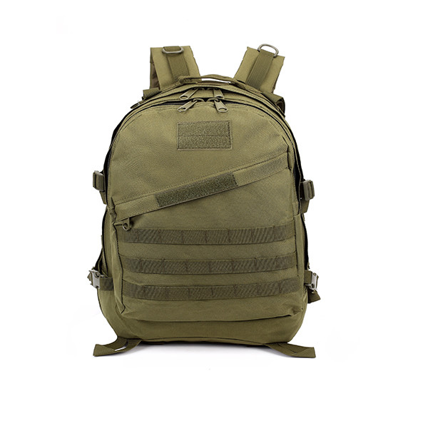 Quality Large 50l Molle Tactical Backpack Khaki Black With Air Cushion Belt for sale
