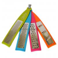 China Set of 4 Multifunction Colorful Stainless Steel Graters, Zester and Slicer factory