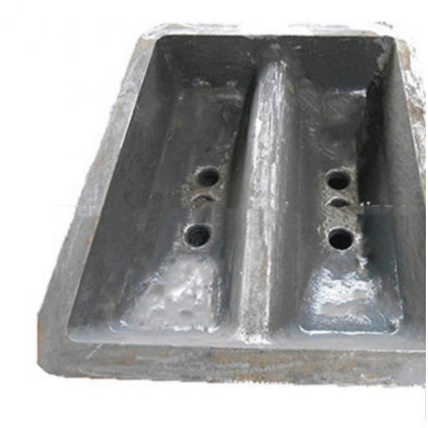 Quality Two Cavity Dross Pan Steel Castings 1500x1500 for sale