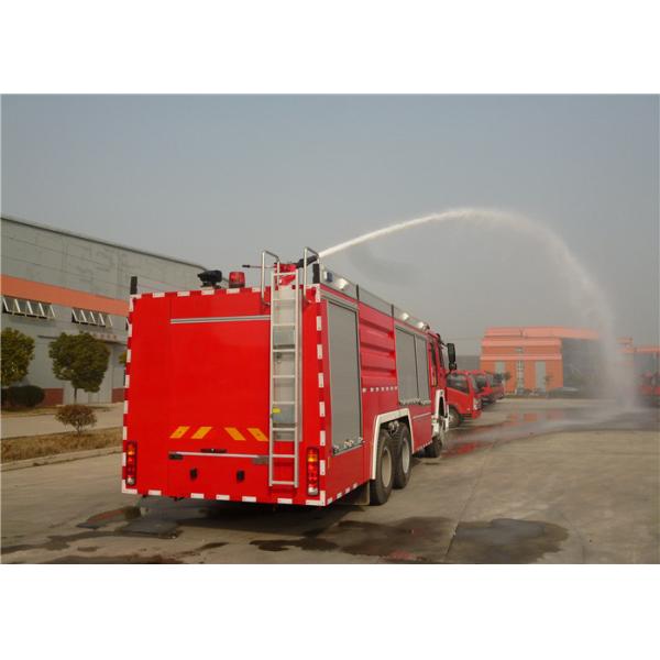 Quality HOWO Chassis Four Stroke Intercooled Engine Modern Foam Tender Fire Engine for sale