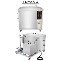 Quality Filter System Single Tank Ultrasonic Cleaner 40KHz 135L Stainless Steel SUS304 for sale
